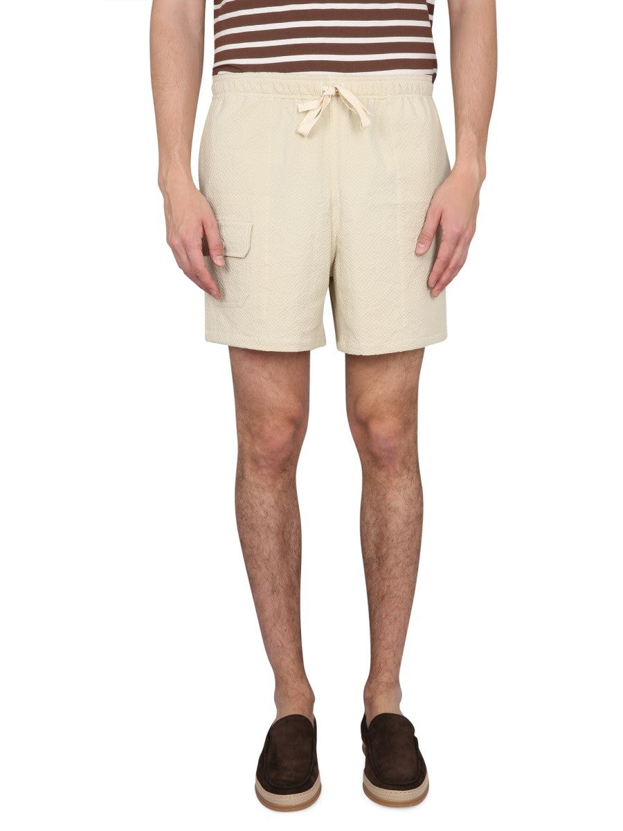 HOWLIN - Man - Beige - Shorts