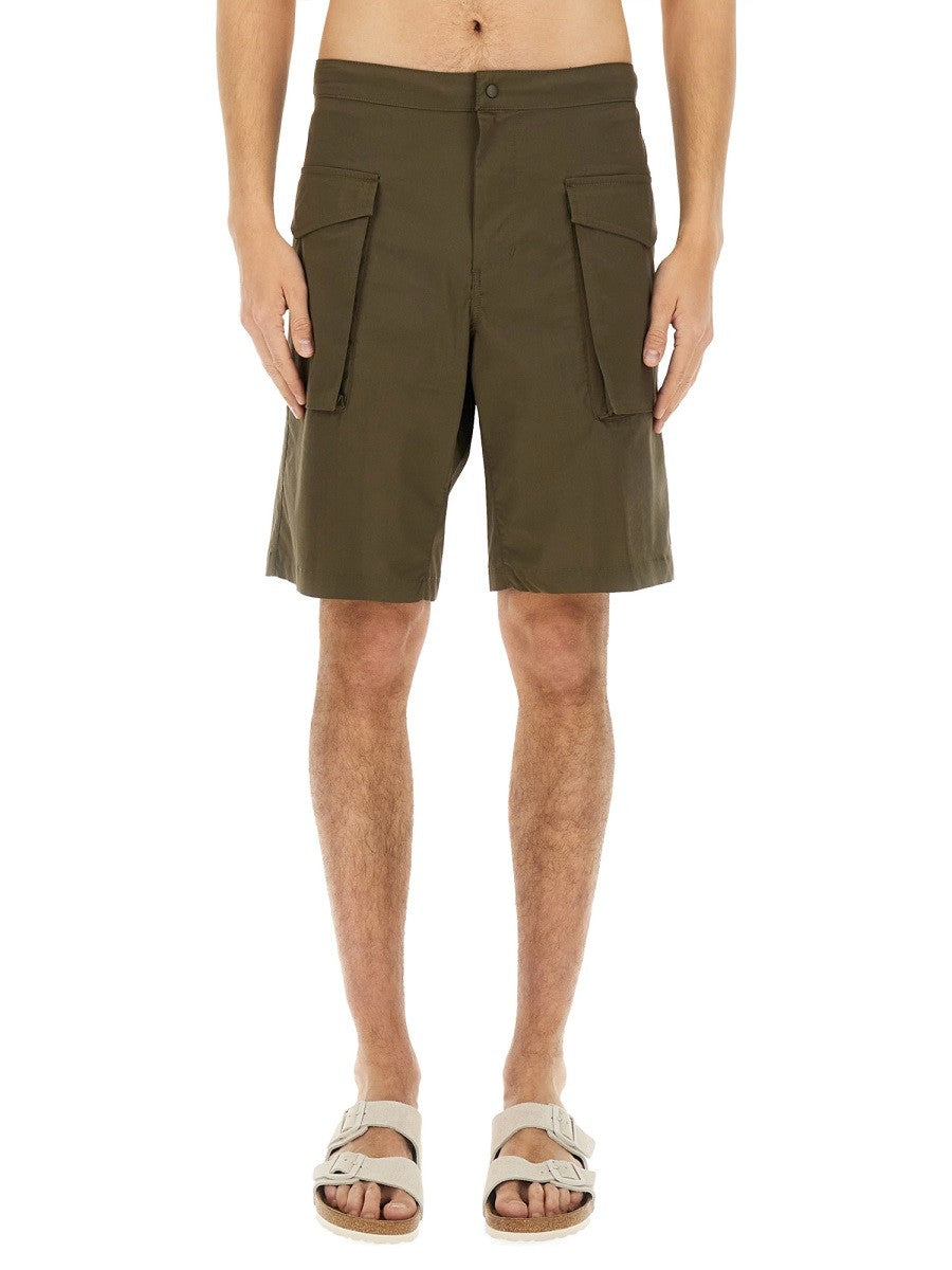 ASPESI - Man - Green - Shorts