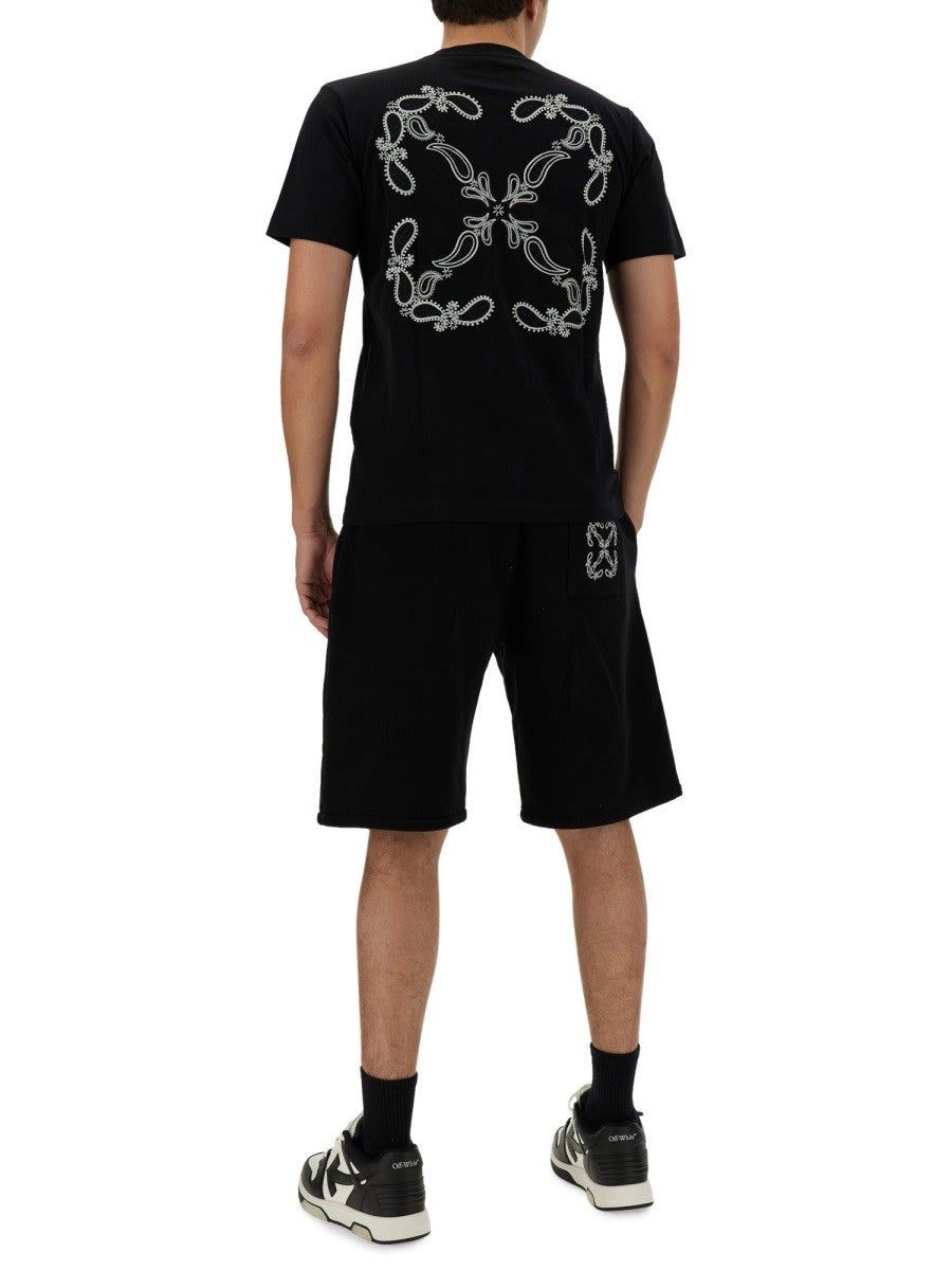 Off-white - Man - Black - Shorts