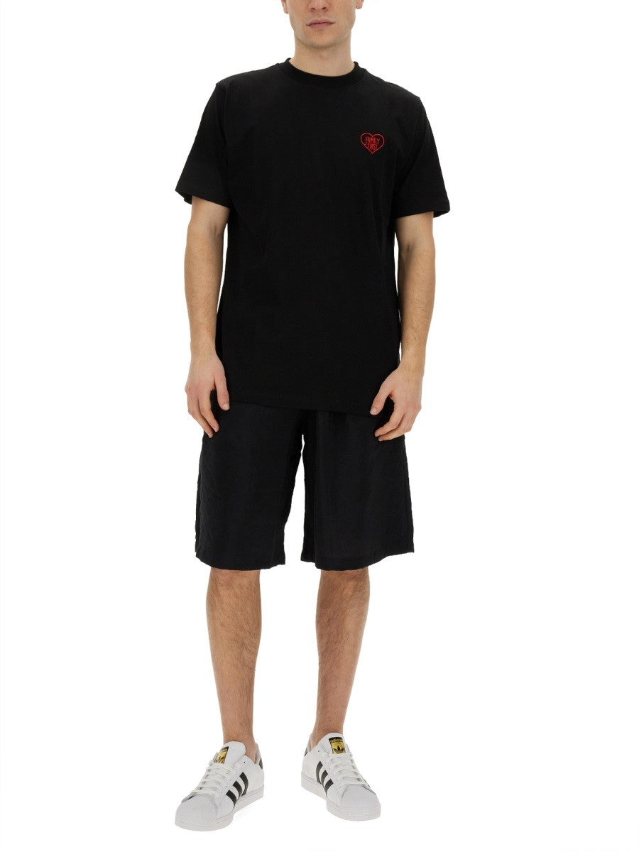 FAMILY FIRST - Man - Black - Shorts