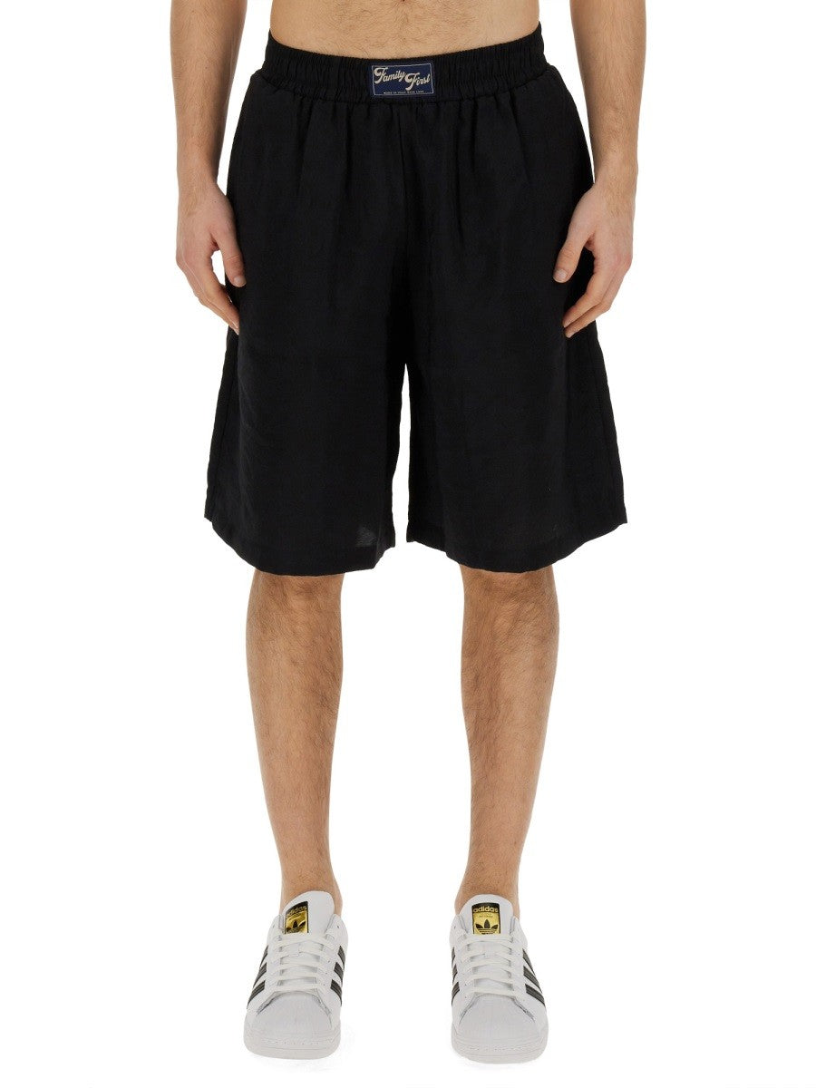 FAMILY FIRST - Man - Black - Shorts