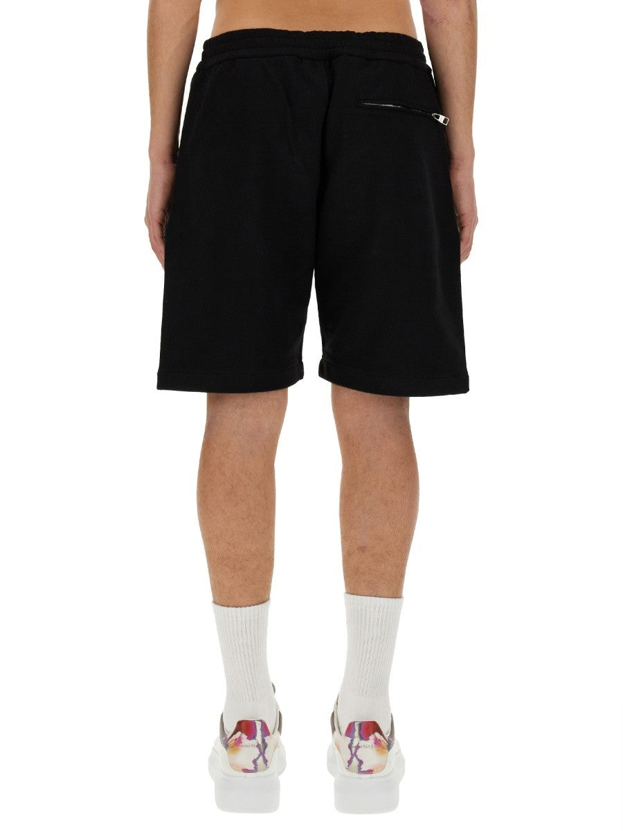 Alexander Mcqueen - Man - Black - Shorts