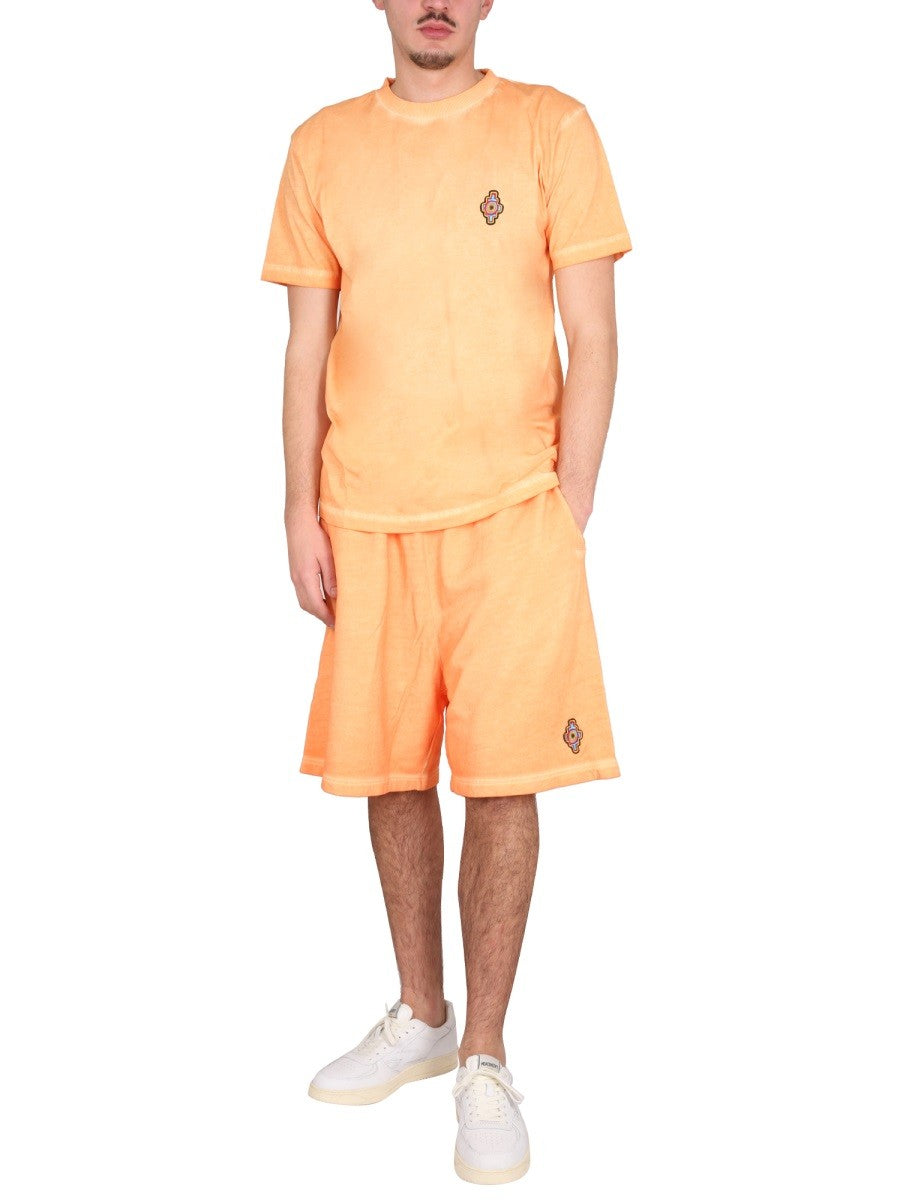 MARCELO BURLON COUNTY OF MILAN - Man - Orange - Shorts