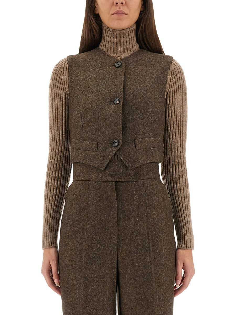 Max Mara - Woman - Brown - Vest