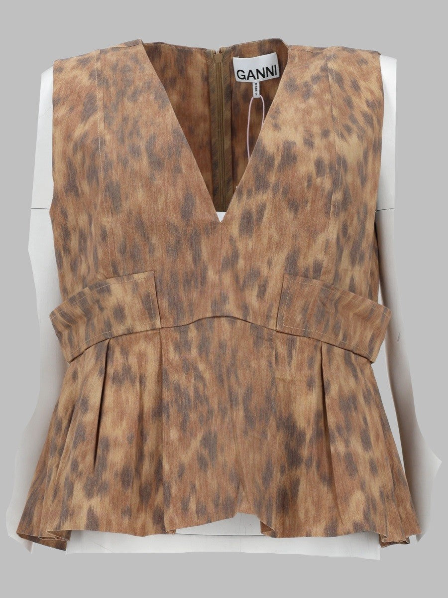 GANNI - Woman - Beige - Shirt