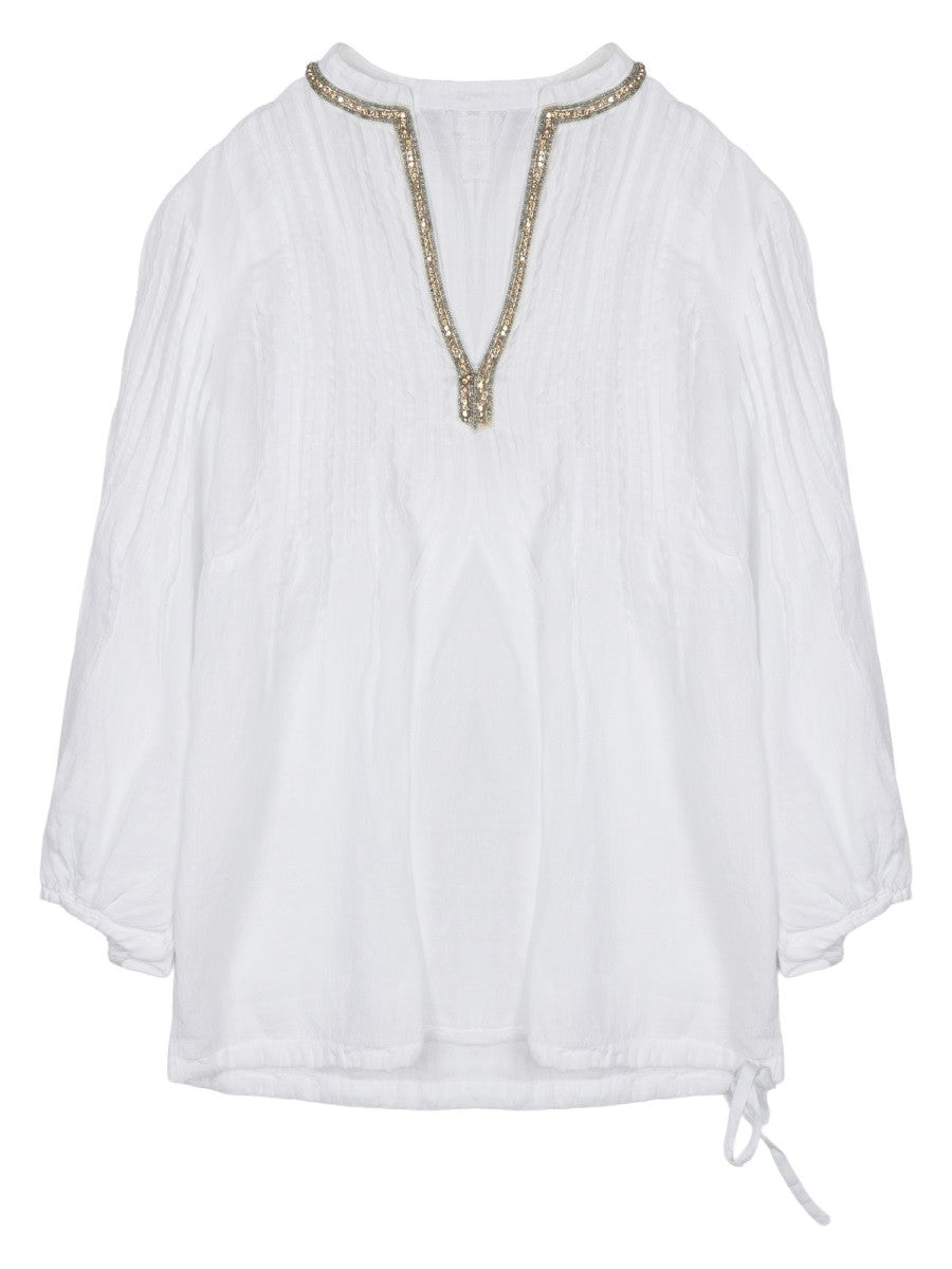 120% LINO - Woman - White - Shirt
