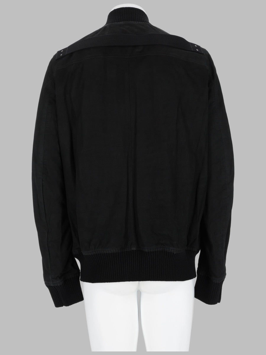 RICK OWENS - Man - Black - Leather Jacket
