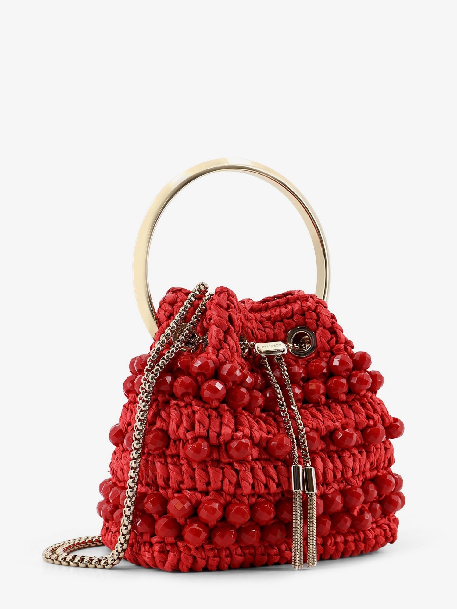 Jimmy Choo - Woman - Red - Bucket Bag