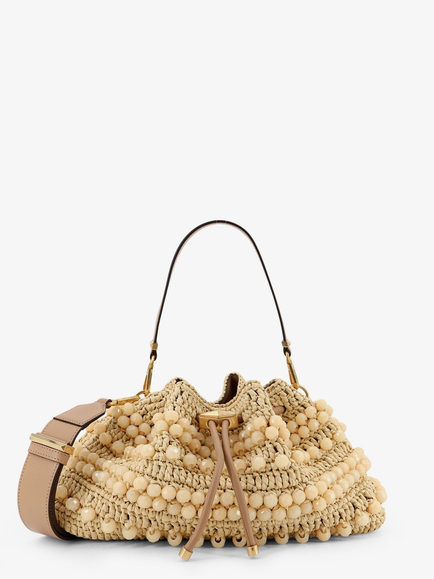 Jimmy Choo - Woman - Beige - Crossbody Bag