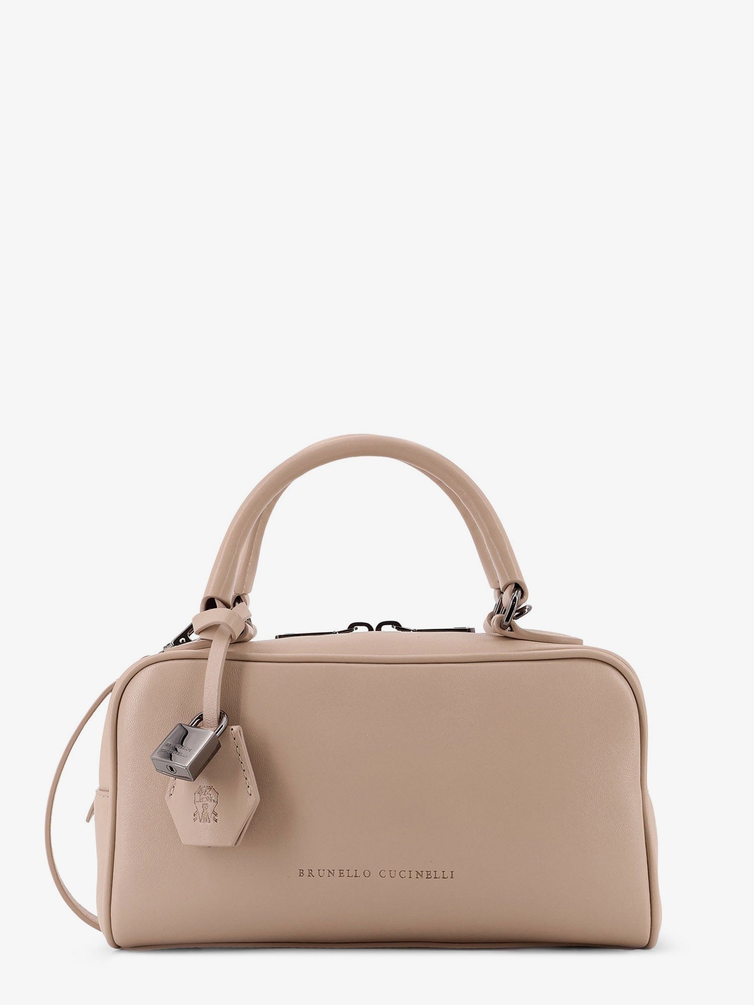 Brunello Cucinelli - Woman - Beige - Crossbody Bag