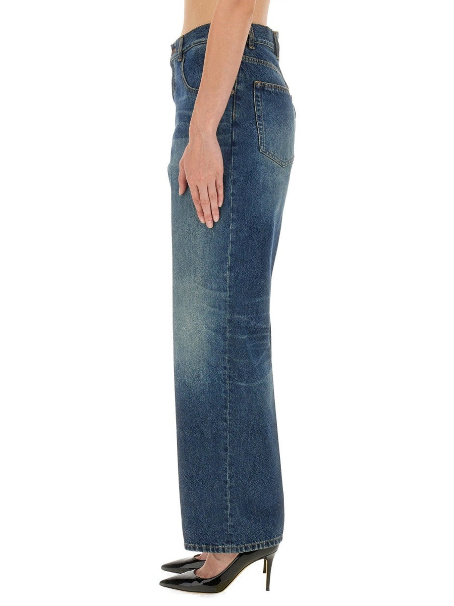 Victoria Beckham - Woman - Blue - Jeans