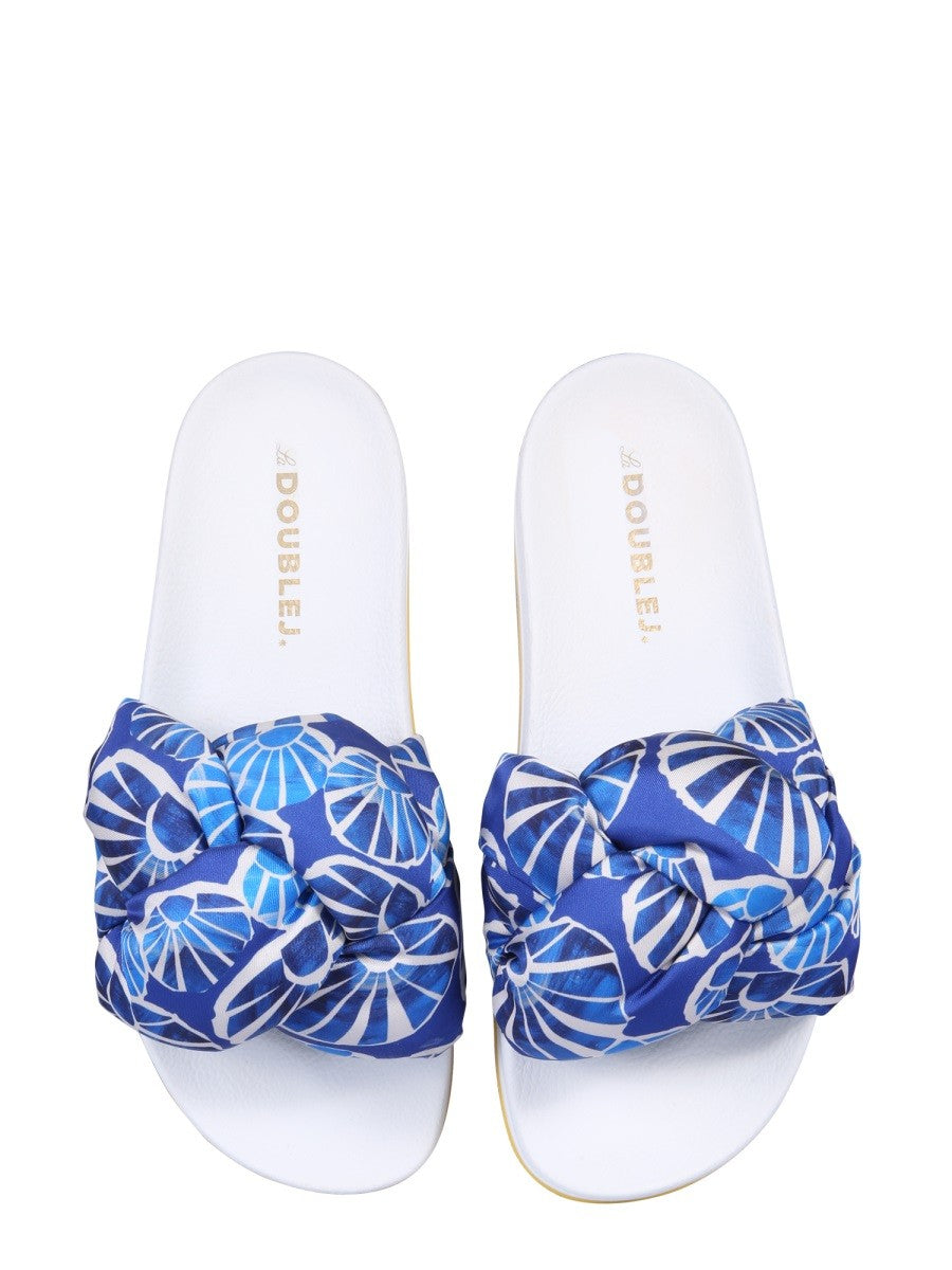 LA DOUBLEJ - Woman - Blue - Sandal