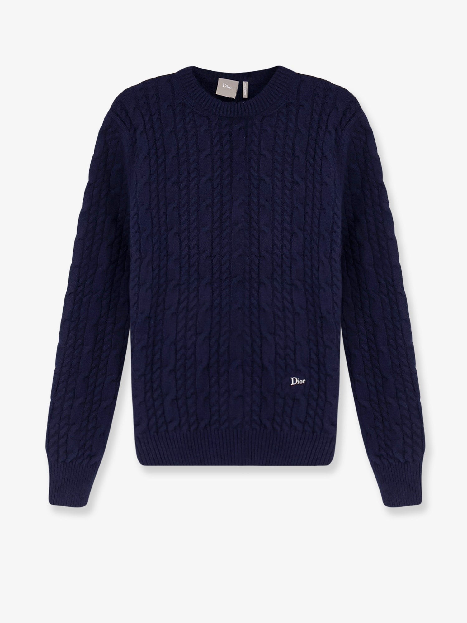Dior - Man - Blue - Knit Sweater