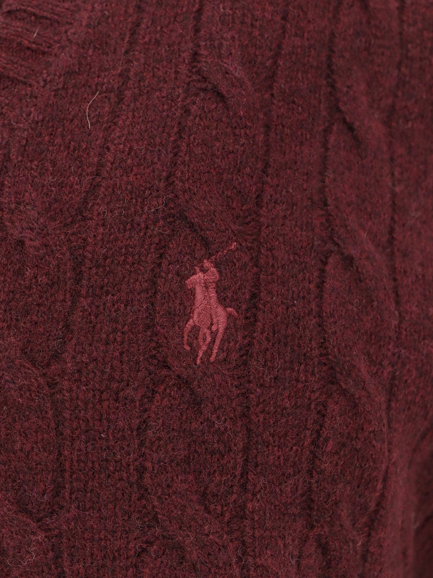 Polo Ralph Lauren - Man - Aged Wine Heather - Knit Sweater