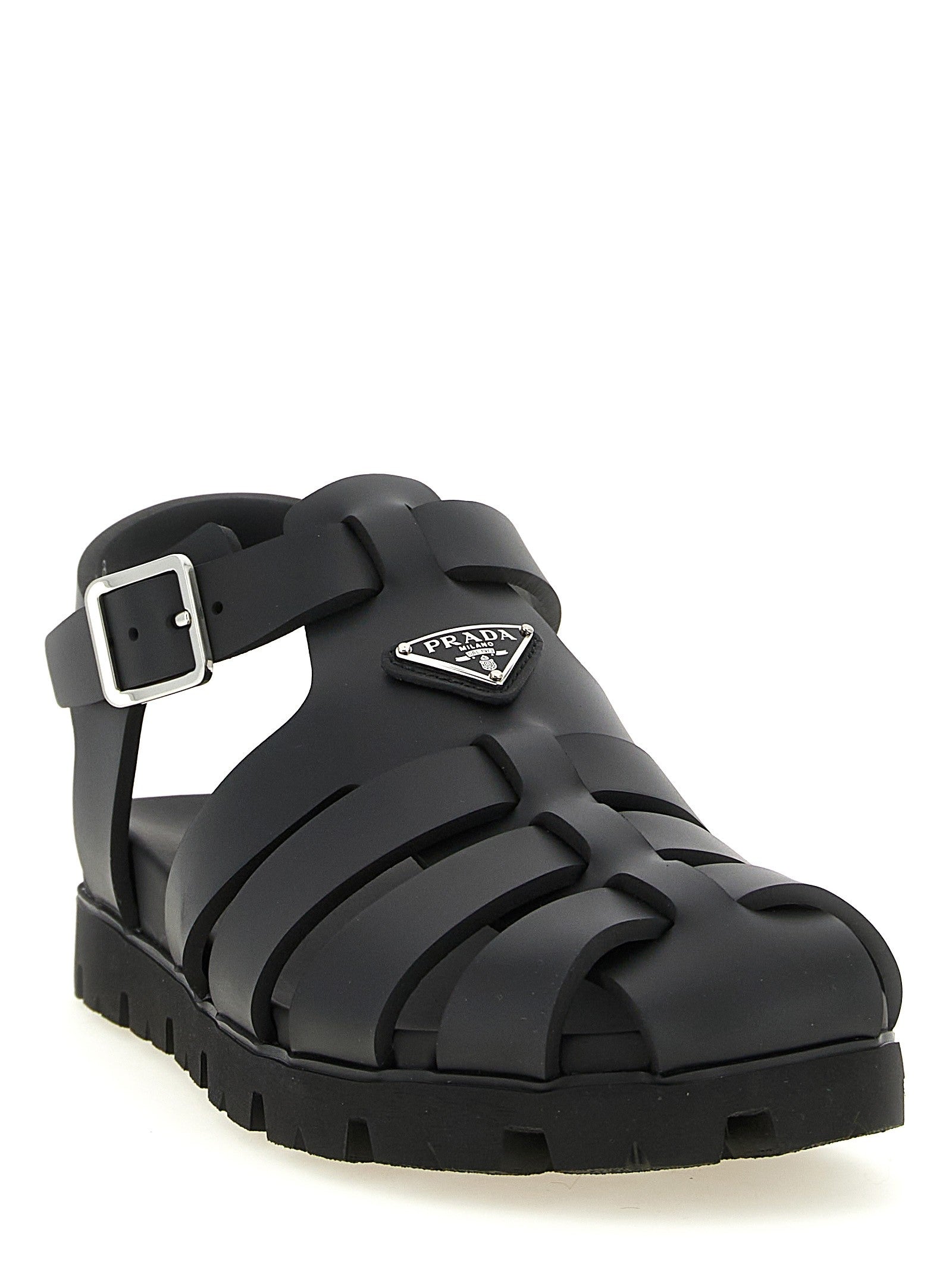 PRADA - nan - Black - Sandal
