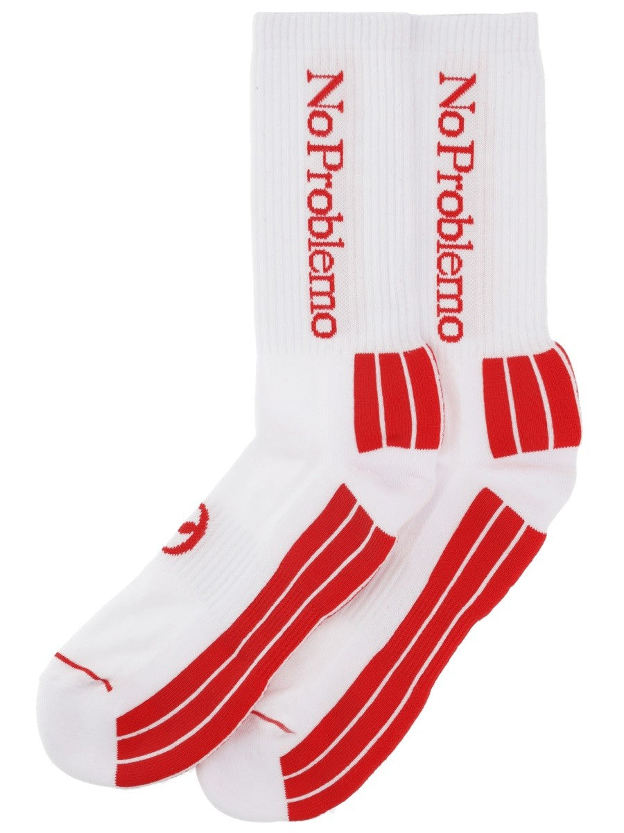NO PROBLEMO - Man - White - Socks