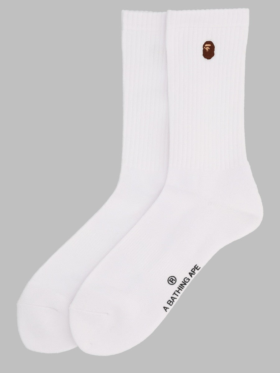 A BATHING APE - Man - White - Socks