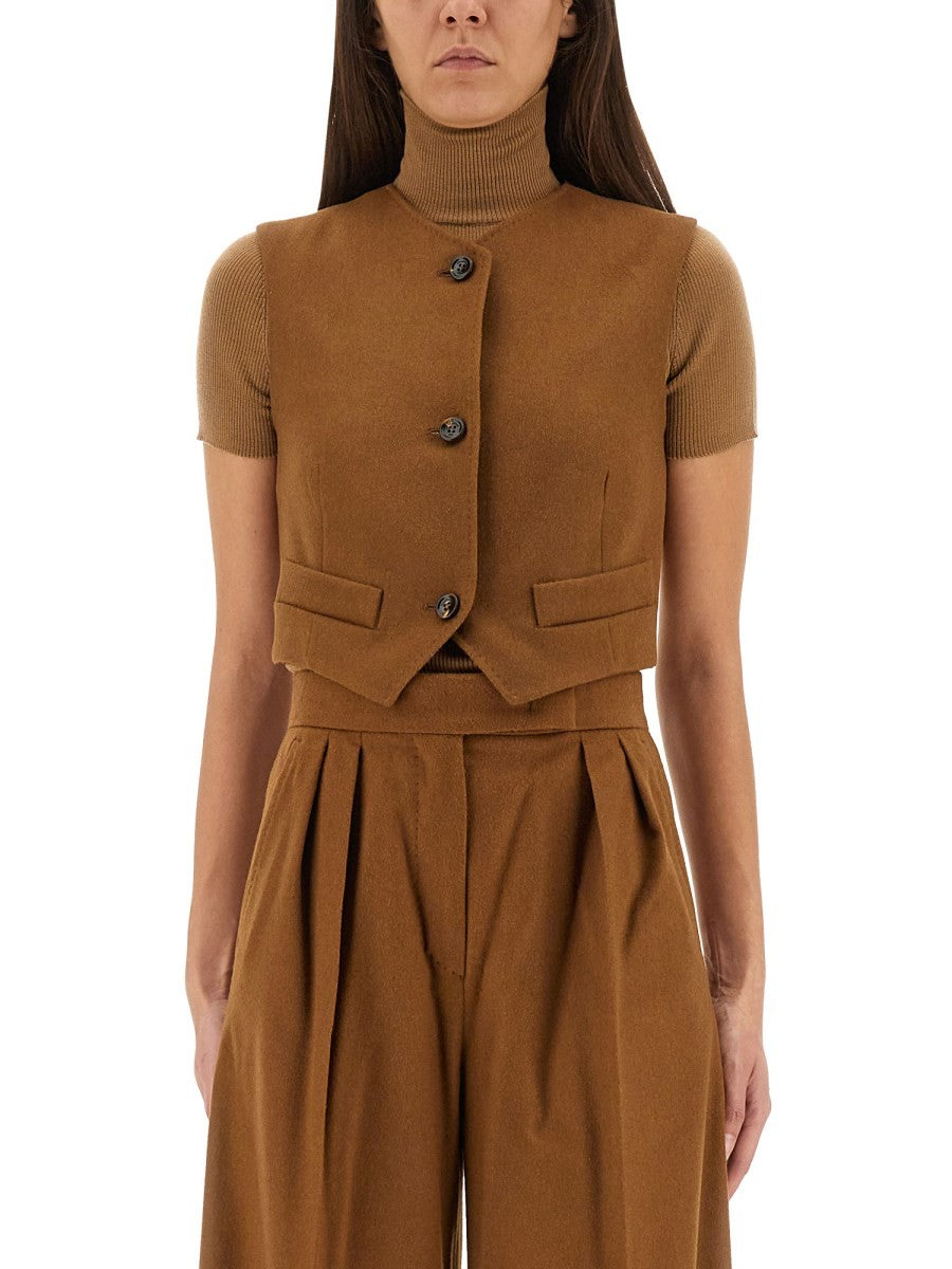 Max Mara - Woman - Beige - Vest