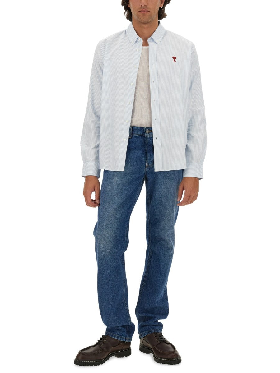 AMI PARIS - Unisex - Blue - Shirt