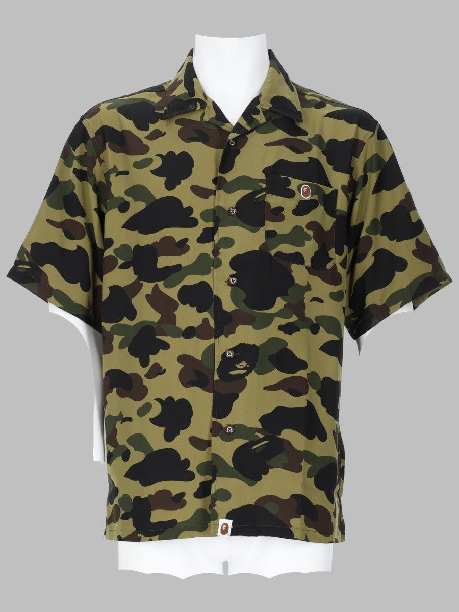 A BATHING APE - Man - Green - Shirt