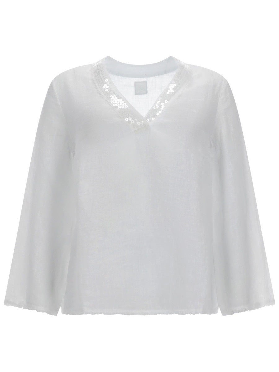 120% LINO - Woman - White - Shirt