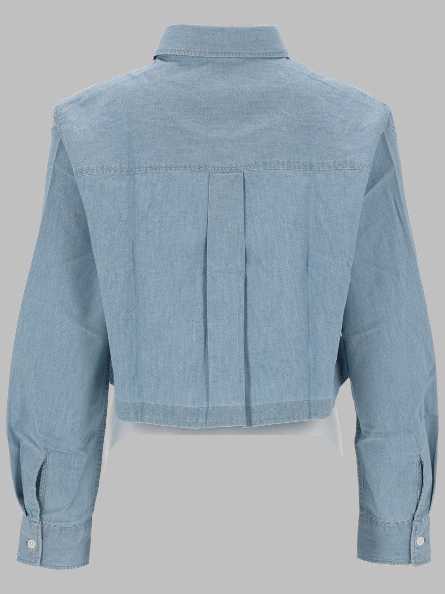 Maison Kitsune - Woman - Blue - Shirt