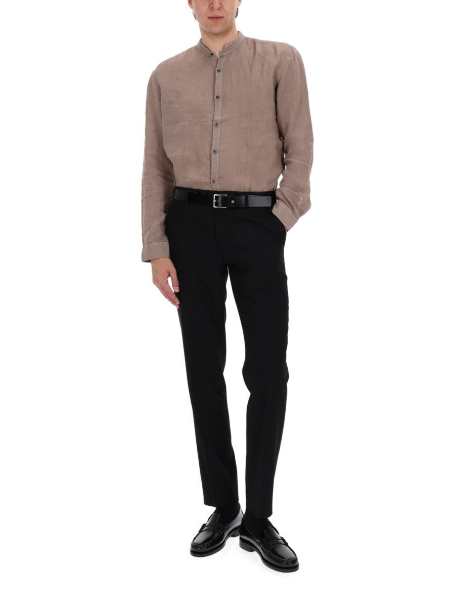 Hugo - Man - Brown - Shirt