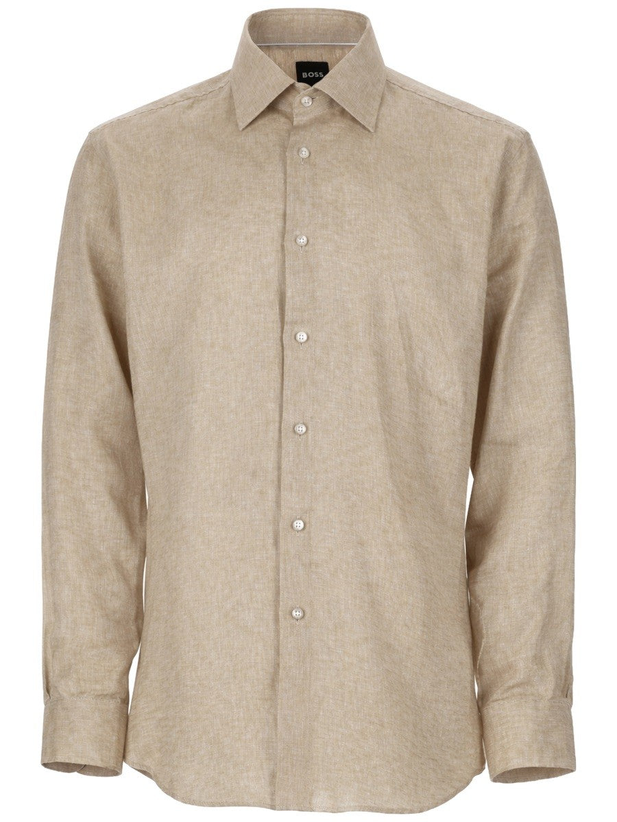 Boss - Man - Beige - Shirt