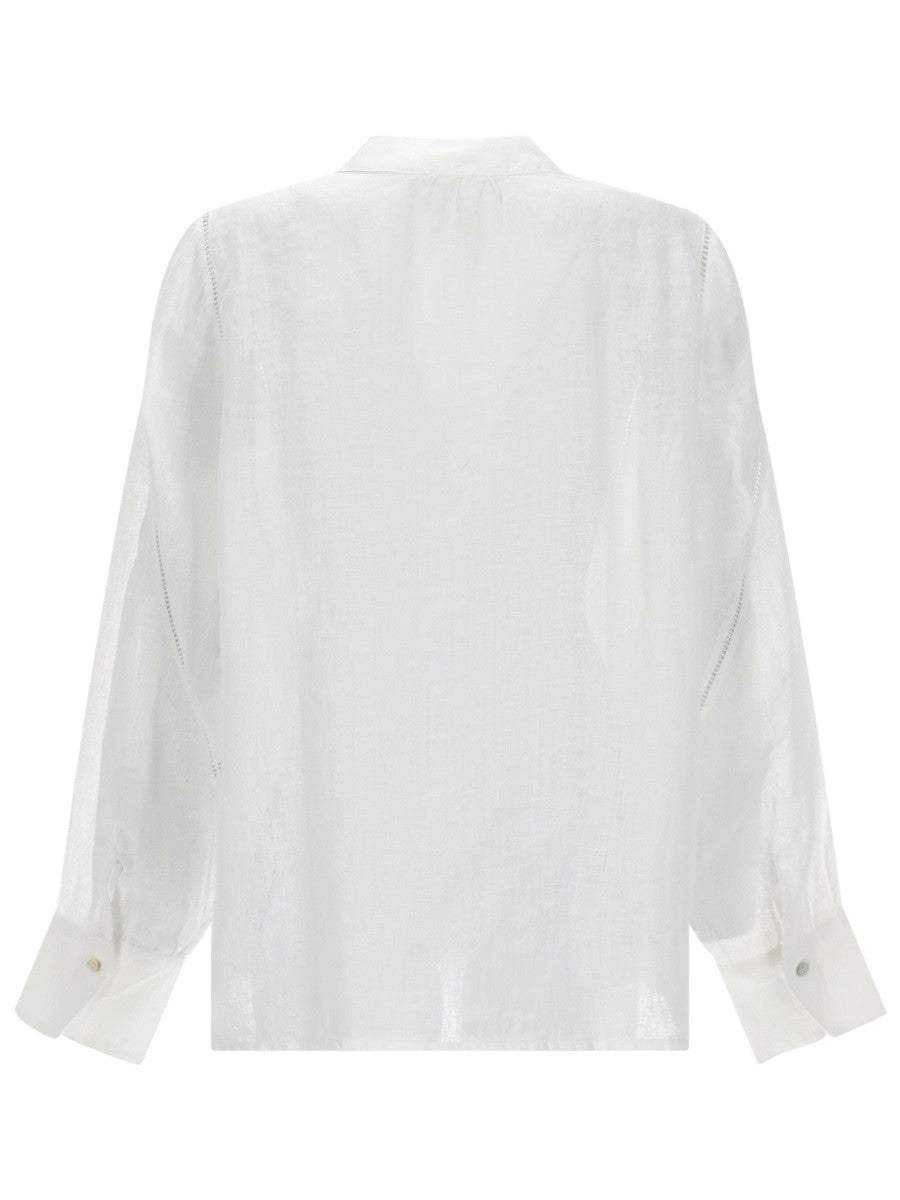 120% LINO - Woman - White - Shirt