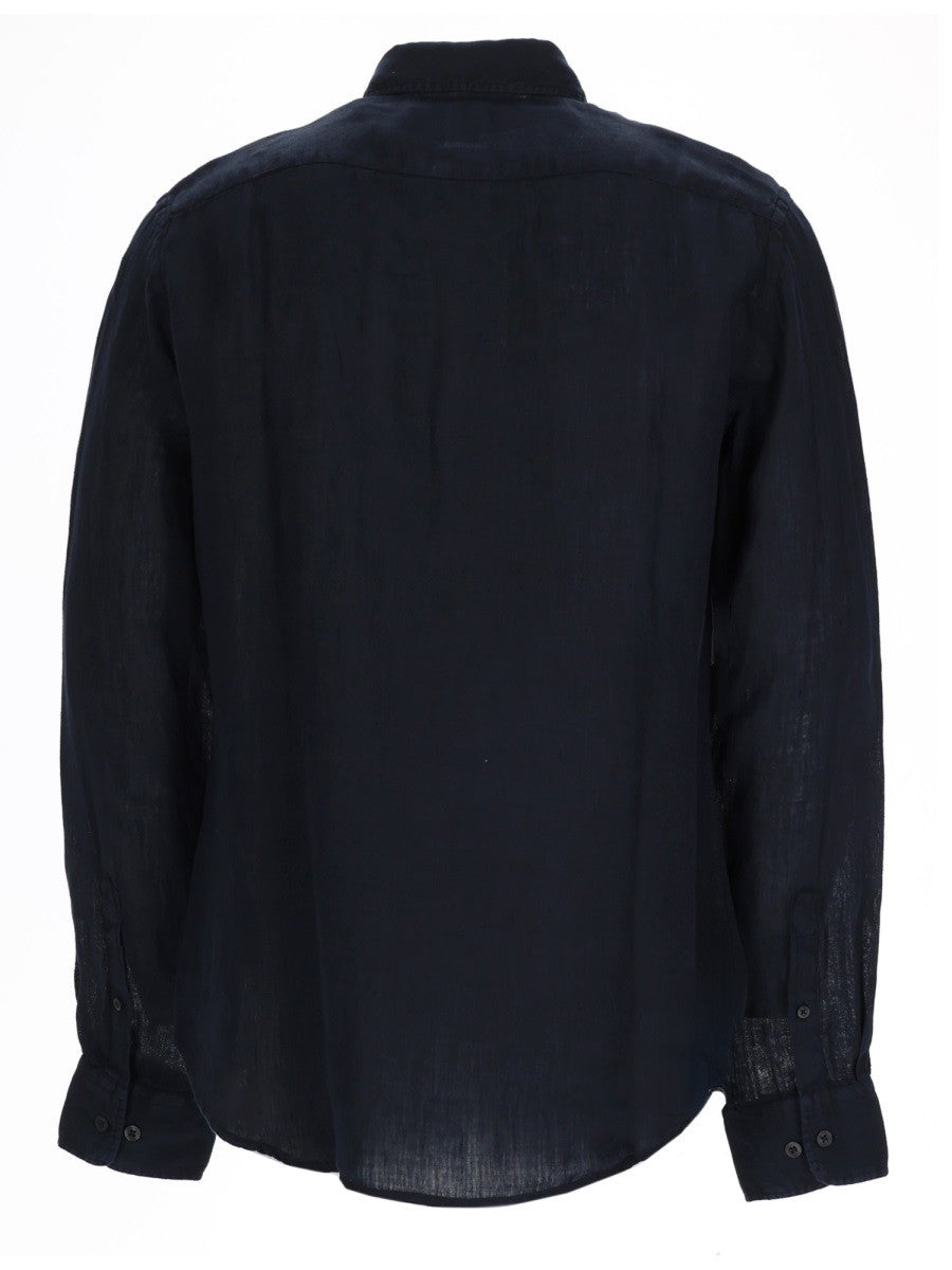 120% LINO - Man - Blue - Shirt