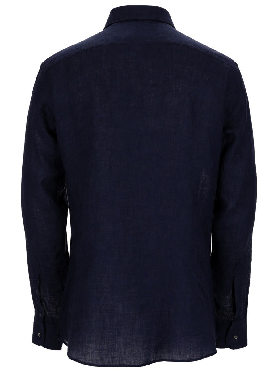 BOSS CAMEL - Man - Blue - Shirt