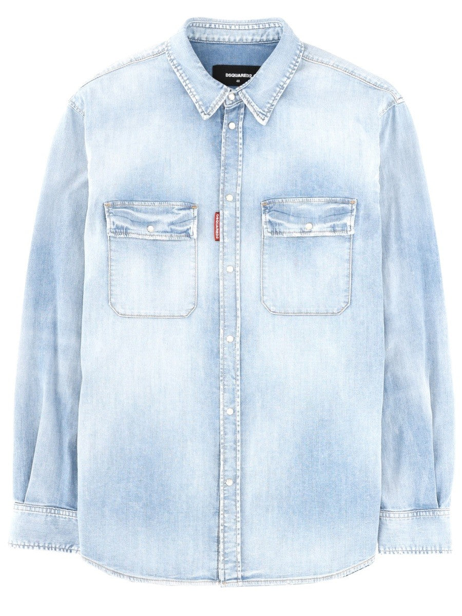 Dsquared - Man - Blue - Shirt