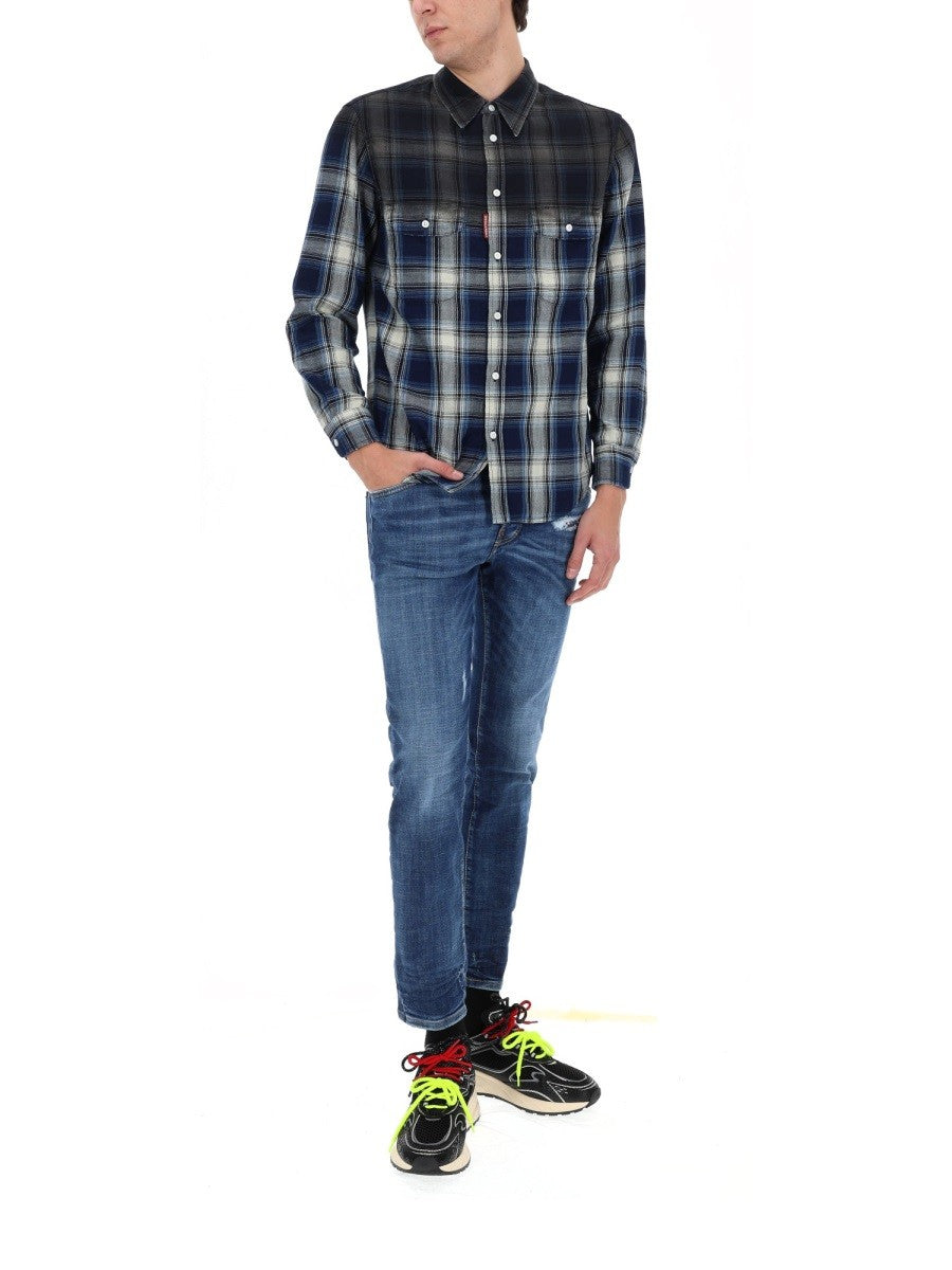 Dsquared - Man - Blue - Shirt