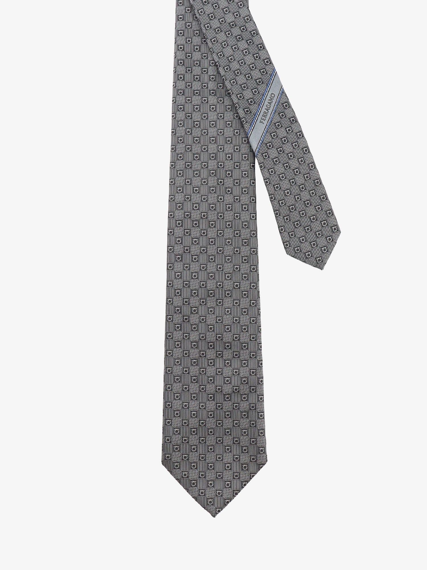 Ferragamo - Man - Grey - Tie