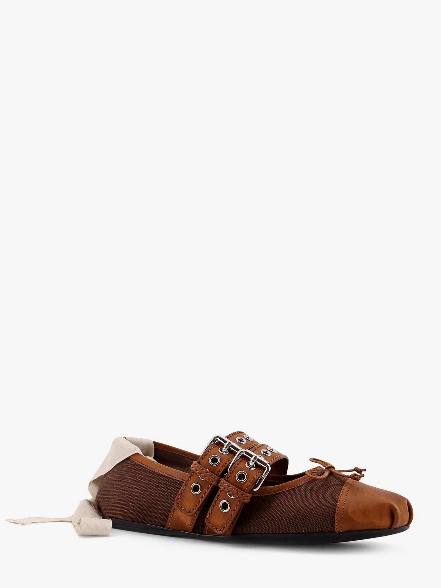 Miu Miu - Woman - Brown - Ballerina