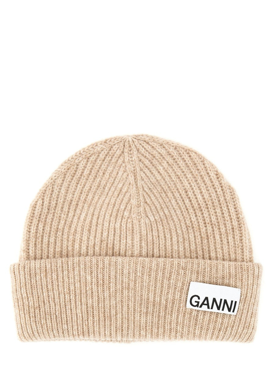 GANNI - Woman - Beige - Hat