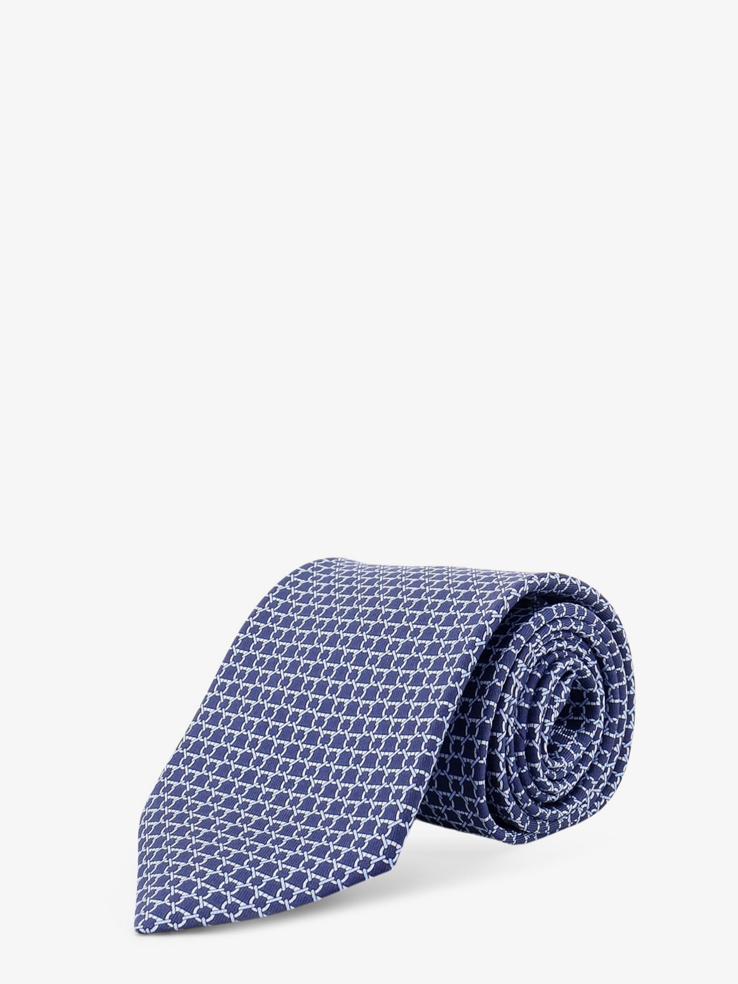 Ferragamo - Man - Blue - Tie