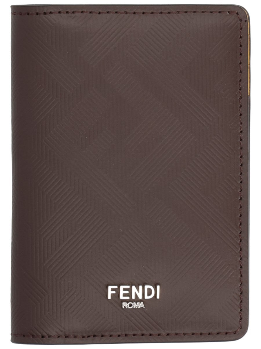 Fendi - Man - Brown - Wallet