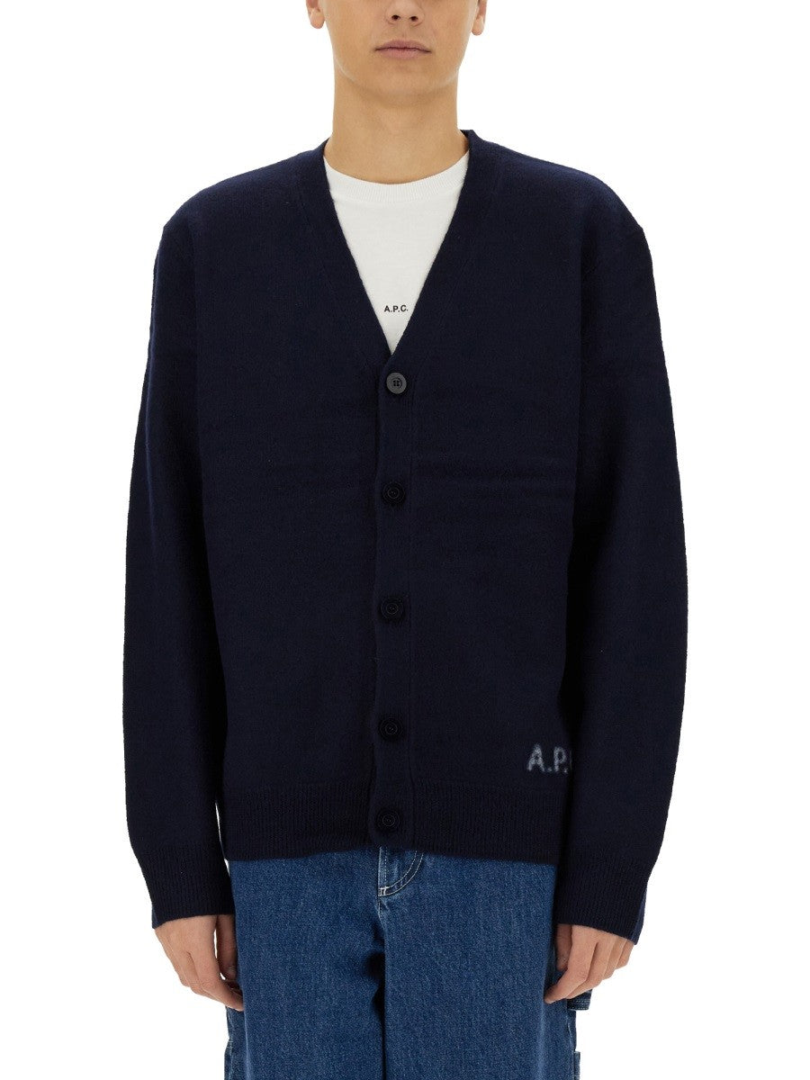 A.P.C. - Man - Blue - Sweater
