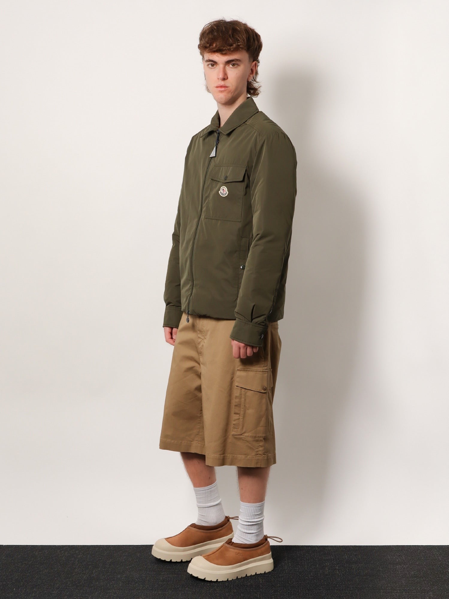 Moncler - Man - Brown - Shorts