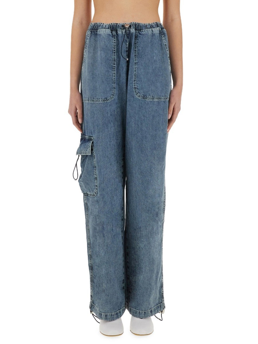 MOSCHINO JEANS - Woman - Blue - Jeans