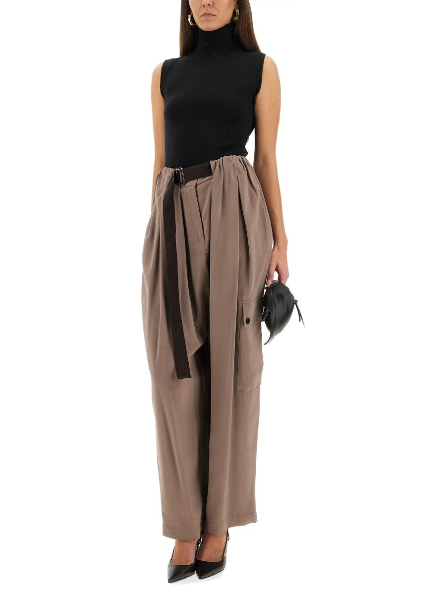 ALYSI - Woman - Brown - Pants