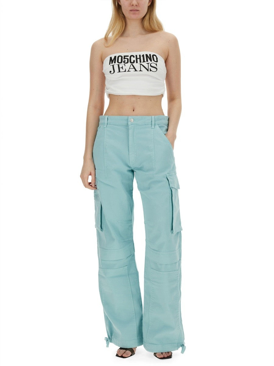 MOSCHINO JEANS - Woman - Blue - Pants