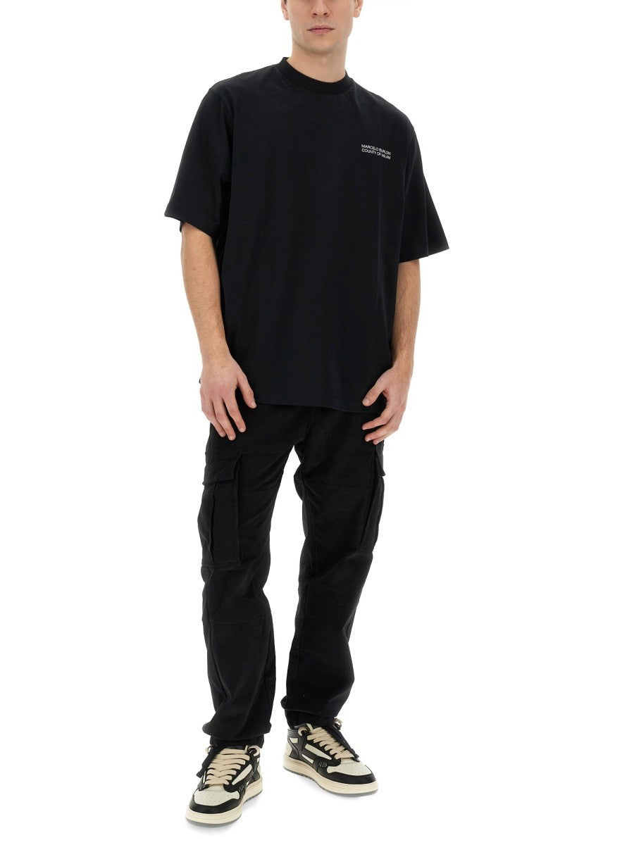 MARCELO BURLON COUNTY OF MILAN - Man - Black - Pants