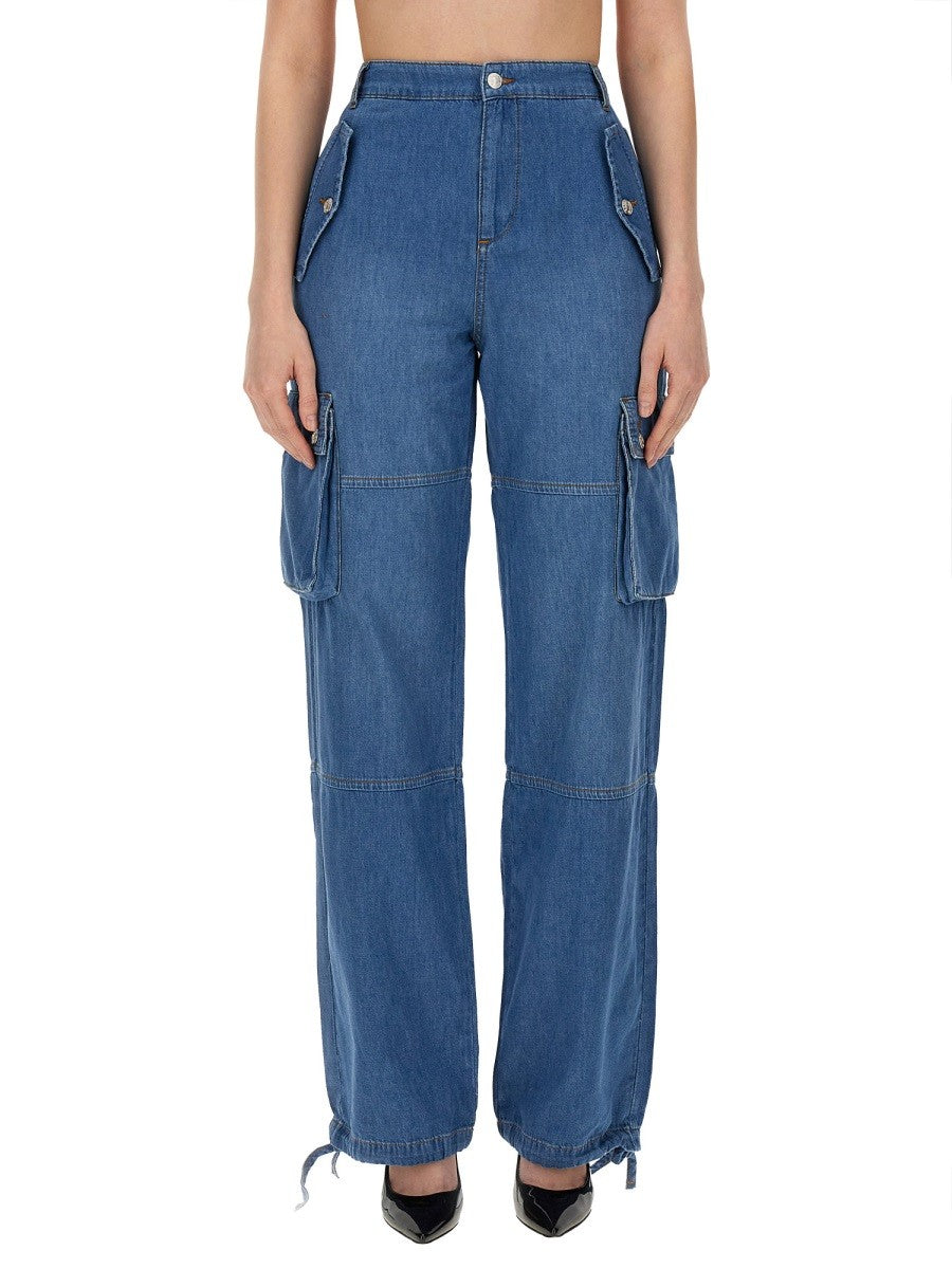 MOSCHINO JEANS - Woman - Blue - Pants