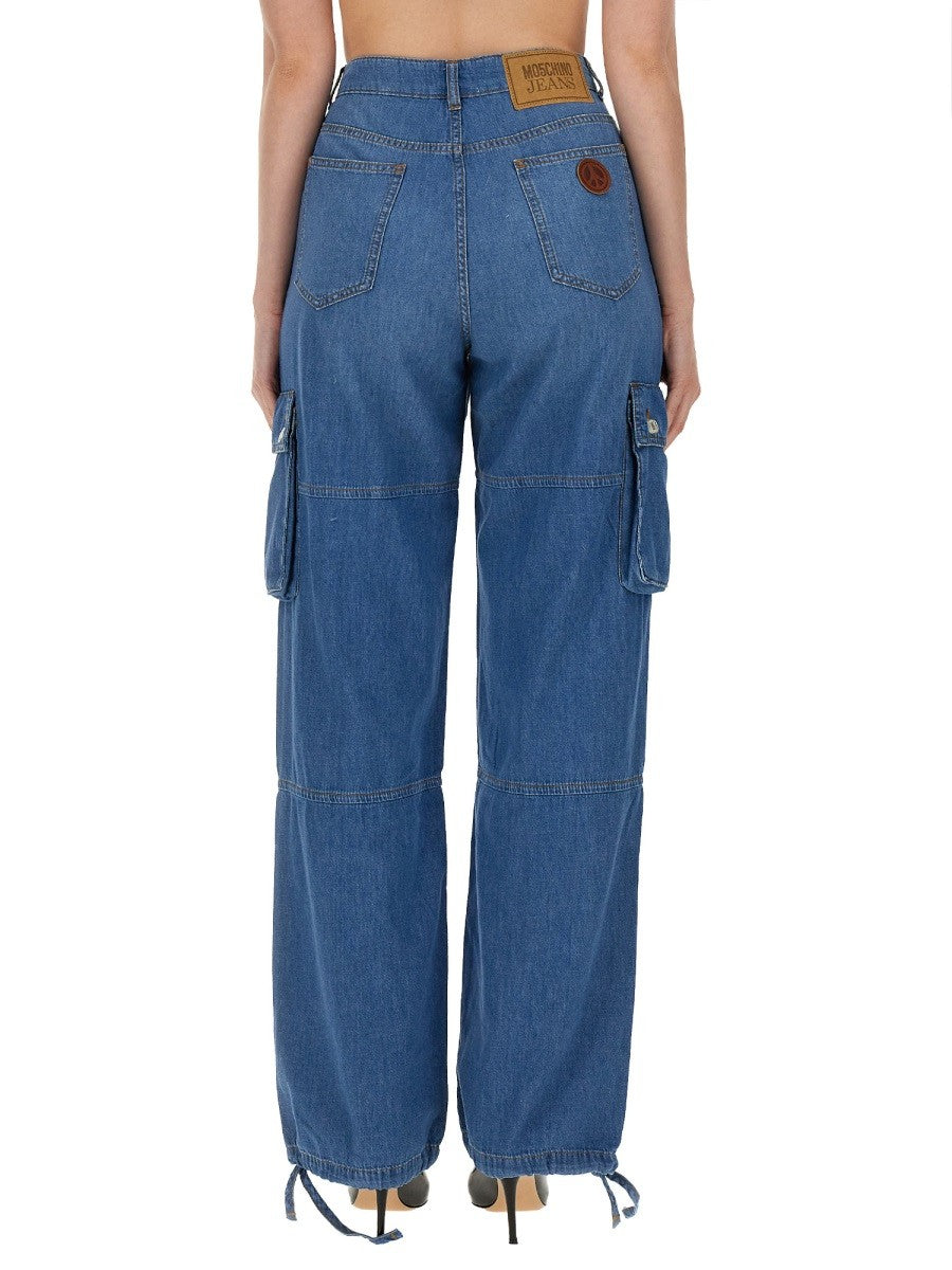 MOSCHINO JEANS - Woman - Blue - Pants