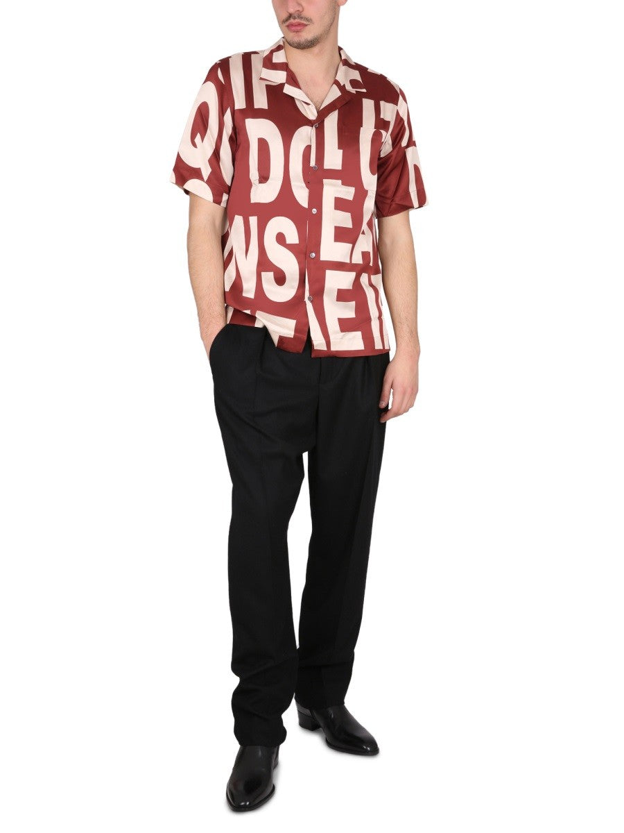 Dries Van Noten - Man - Red - Shirt
