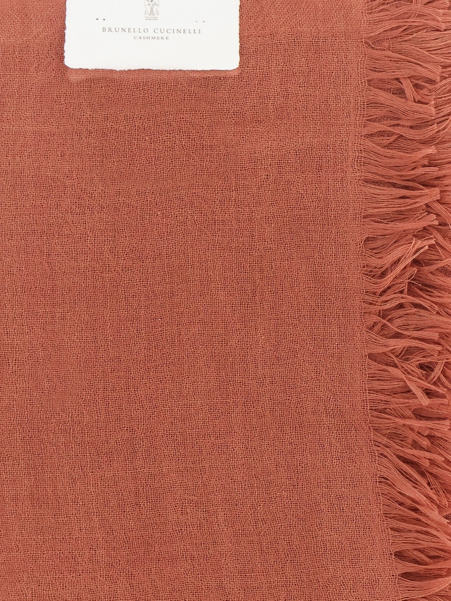 Brunello Cucinelli - Woman - Orange - Scarf