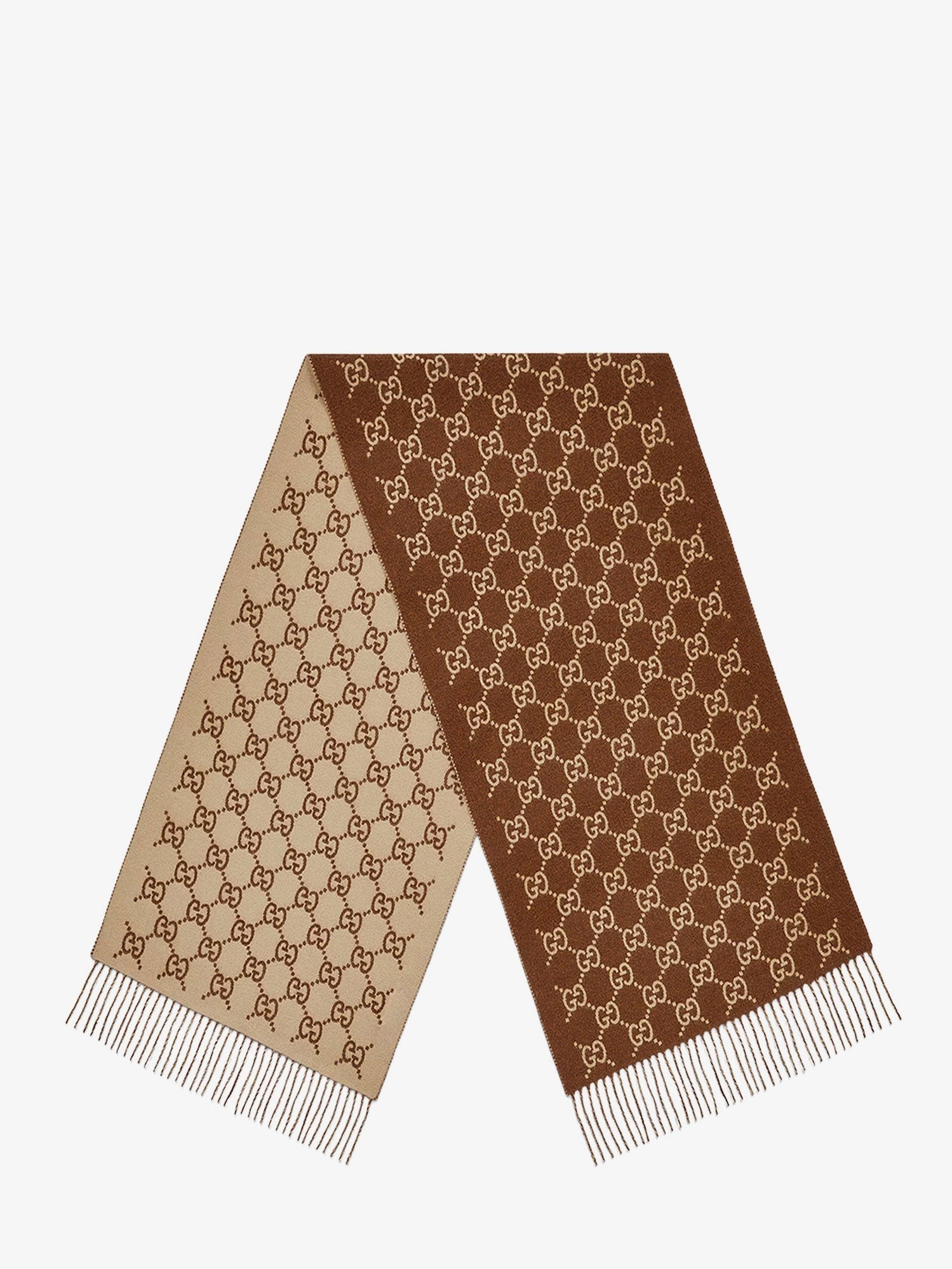 Gucci - Unisex - Havana Beige - Scarf