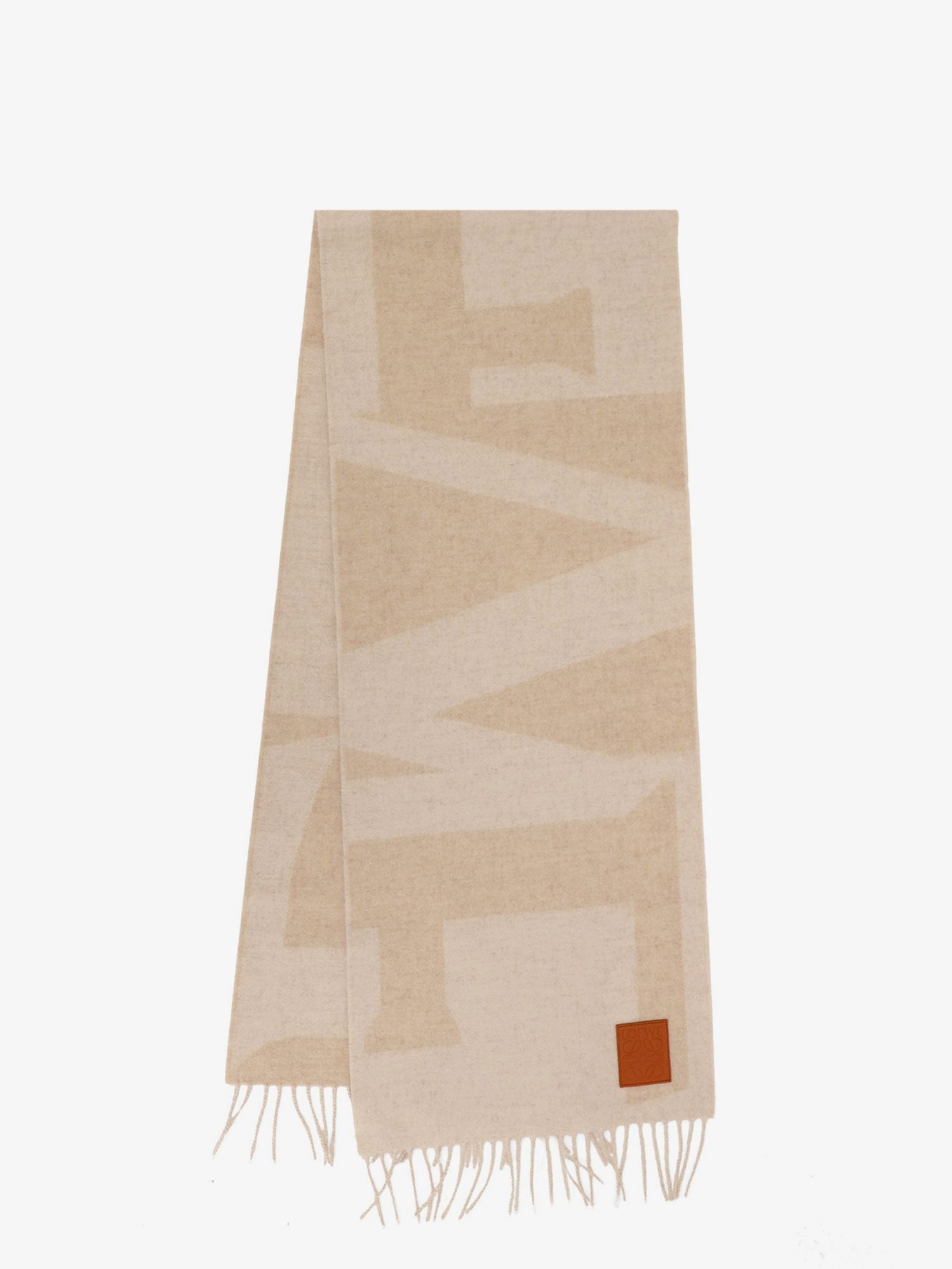 LOEWE - Woman - Beige - Scarf